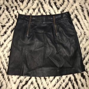 PRICE DROP! J. CREW COLLECTION 100% leather skirt